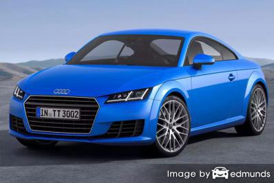 Insurance rates Audi TTS in Chula Vista