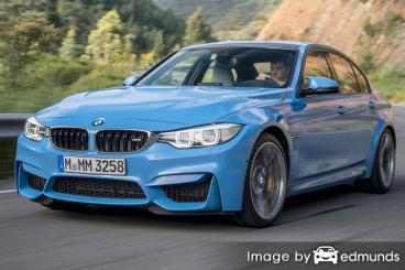 Insurance rates BMW M3 in Chula Vista