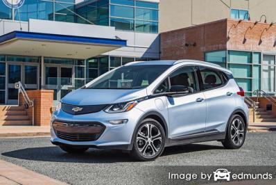 Insurance rates Chevy Bolt in Chula Vista