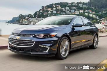 Insurance rates Chevy Malibu in Chula Vista