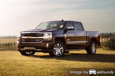 Insurance rates Chevy Silverado in Chula Vista