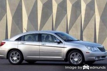 Insurance rates Chrysler Sebring in Chula Vista
