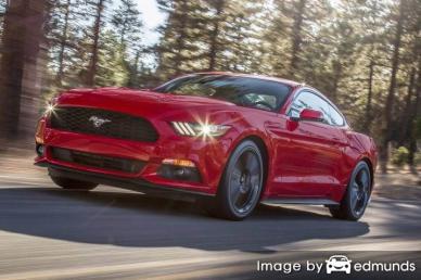 Insurance rates Ford Mustang in Chula Vista