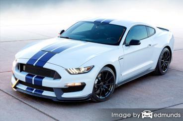 Insurance rates Ford Shelby GT350 in Chula Vista