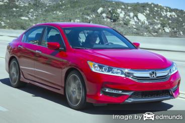 Insurance quote for Honda Accord in Chula Vista