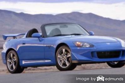 Insurance rates Honda S2000 in Chula Vista