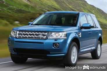 Insurance rates Land Rover LR2 in Chula Vista