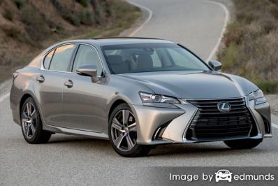 Insurance rates Lexus GS 200t in Chula Vista