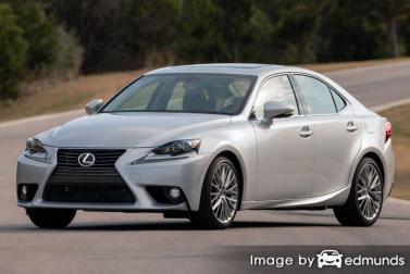 Insurance rates Lexus IS 250 in Chula Vista