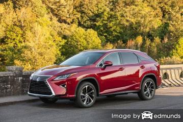 Insurance rates Lexus RX 450h in Chula Vista