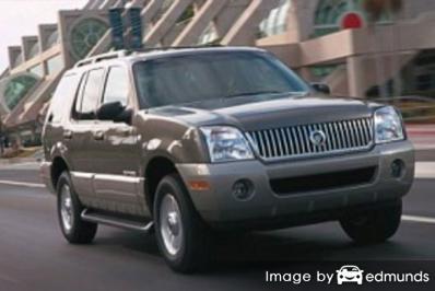 Insurance rates Mercury Mountaineer in Chula Vista