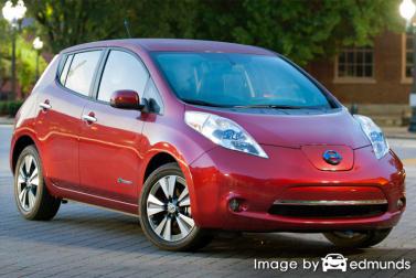 Insurance rates Nissan Leaf in Chula Vista