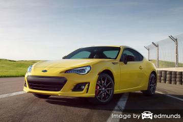 Insurance quote for Subaru BRZ in Chula Vista