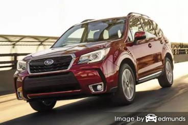 Insurance quote for Subaru Forester in Chula Vista