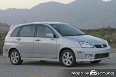 Insurance rates Suzuki Aerio in Chula Vista