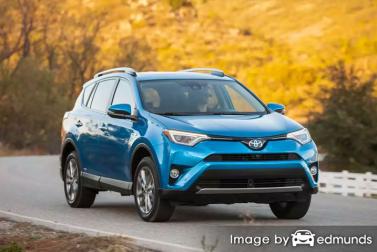 Insurance rates Toyota Rav4 Hybrid in Chula Vista