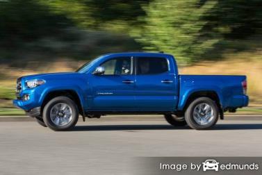 Insurance rates Toyota Tacoma in Chula Vista