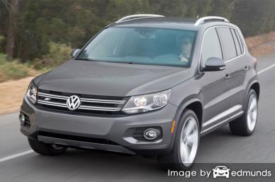 Insurance rates Volkswagen Tiguan in Chula Vista